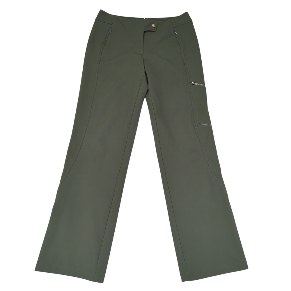 Title Nine Genie Womens Small Green Walking Hiking Pants High Rise Gorpcore‎